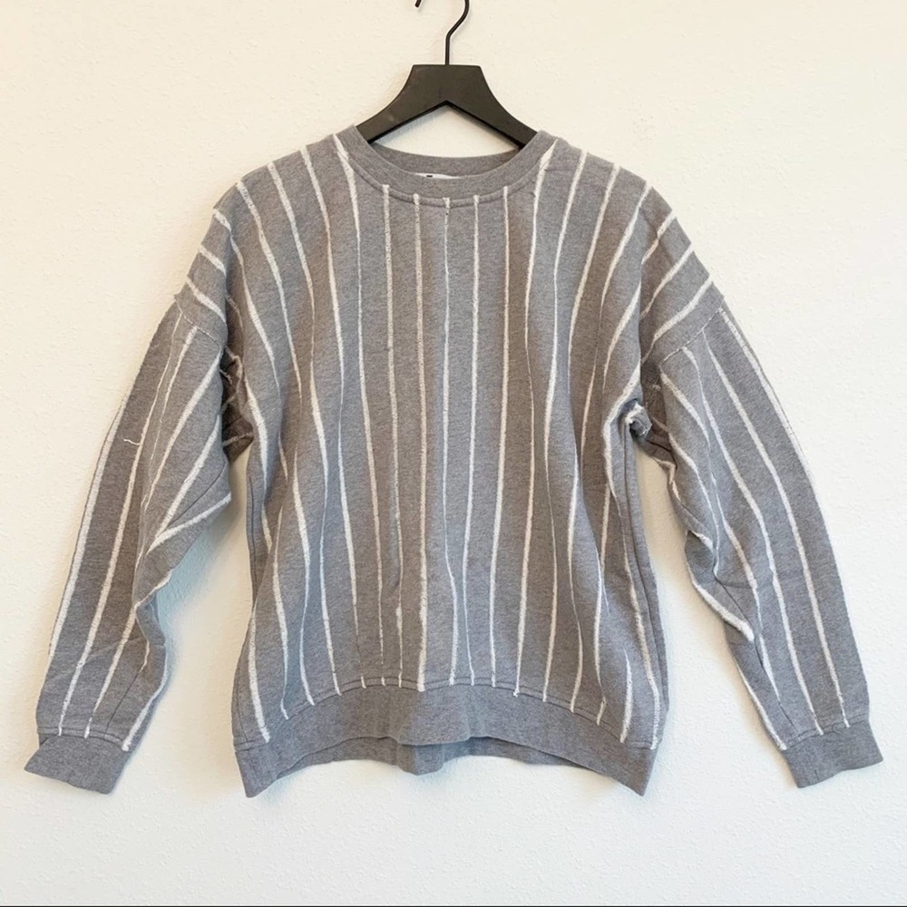 T by Alexander Wang Gray Sweatshirt size small